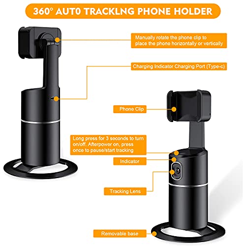 Auto Face Tracking Stabilizer Phone Tripod